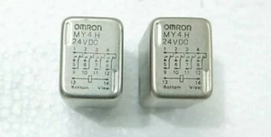 OMRON MY4H-24VDC Relay,14 Pin,Square,24vdc #NEW - Picture 1 of 10