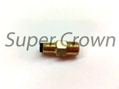 SUPER CROWN OneWay Brass Double Male End Metering Check Valve 4mm Inline Connector PTS Showa
