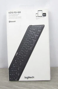Logitech Keys-To-Go Ultraprzenośna klawiatura Bluetooth do iPada czarna przetestowana - Zdjęcie 1 z 3