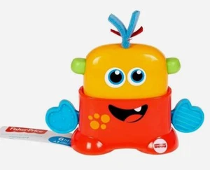 NEW ~ FISHER PRICE ~ TOTE-ALONG MONSTER ~ "STEWART" ~ 6M+ ~ 1+ SHIPPING DISCOUNT - Picture 1 of 3