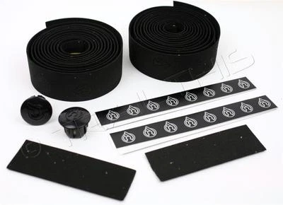 Cinelli Cork Ribbon Bar Tape Bicycle Road Drop Bar Black - Image 1 of 3