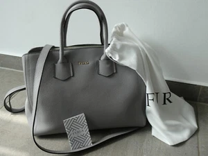 Furla Ledertasche ca. 25x31x10, hellgrau mit Aufbewahrungstasche. NEUWERTIG! - Bild 1 von 19