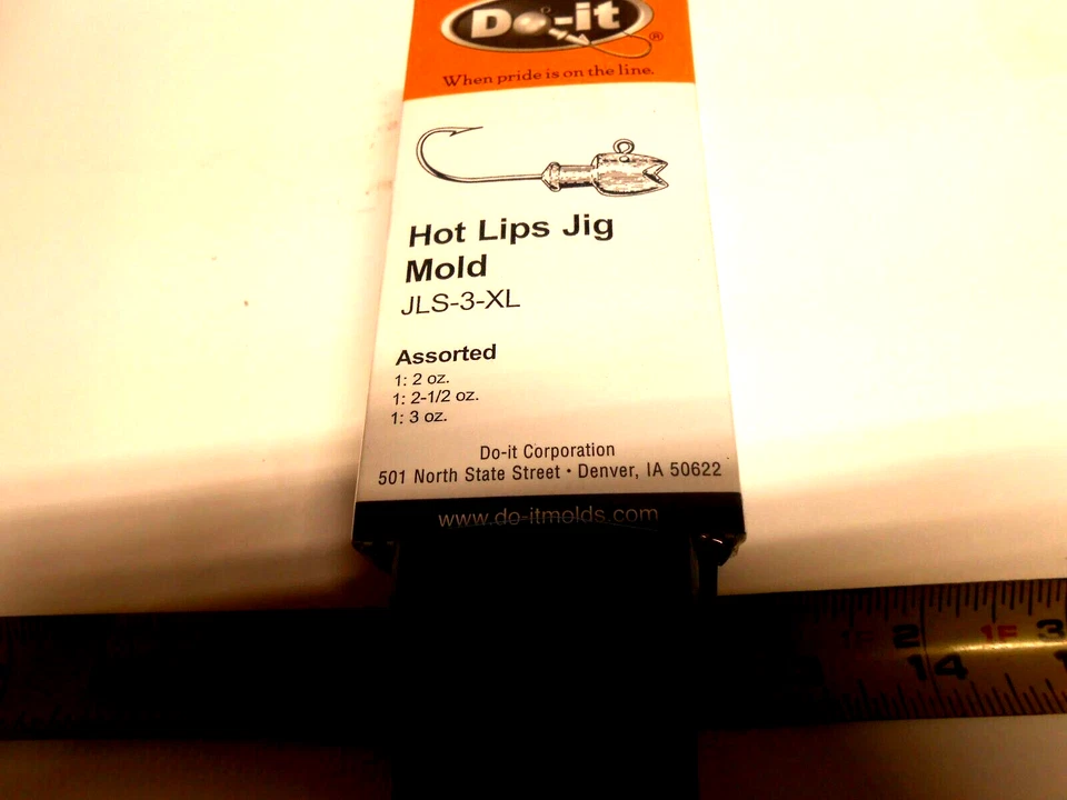 3273 Do-It Hot Lips Jig Mold 2 2-1/2 3 Oz I Combine