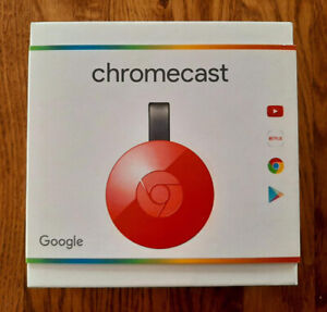 Google Chromecast (2. Generación) Transmisor de medios digitales - naranja