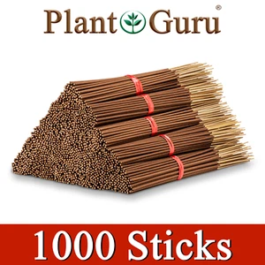 1000 Unscented Incense Sticks 11" BULK WHOLESALE 100% Natural Joss Punk - Picture 1 of 17