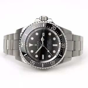 Rolex Sea-Dweller Deepsea 116660 Edelstahl Taucher Armbanduhr - Bild 1 von 8