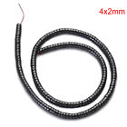 6 8 10mm Black Hematite Natural Stone Beads Loose Spacer Beads Jewelry Making