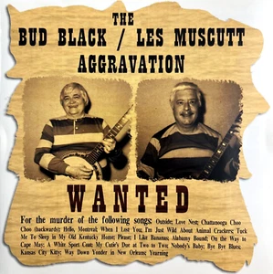 Bud Black & Les Muscutt - Aggravation CD 1998 AGGRO 101 Louisiana Blues VG+ - Picture 1 of 8