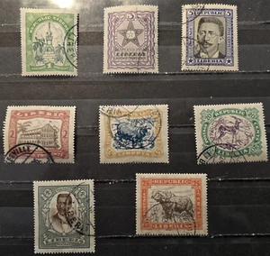 Liberia Stamps Lot #4 - Nice collection of the the earliest stamps - Used - XF - Picture 1 of 3