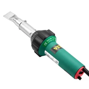 Hot Air Plastic Welder 1600W PVC TPO Vinyl Heat Gun Torch & 4 Accessories - Picture 1 of 11