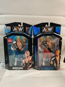 AEW Wrestling Unmatched Owen Hart SET (2) Series 6 #47 Chase Figure 1/5000 NEW - Picture 1 of 4