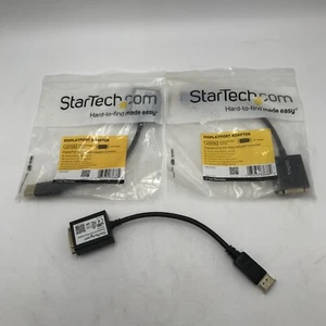 4 LOT - NEW StarTech DVI To DisplayPort Adapter DP2DVI2 FREE SHIPPING - Picture 1 of 6