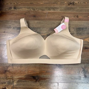 Sujetador Cacique 50 DDD Ligeramente Forrado Cobertura Completa NUEVO NUEVO CON ETIQUETAS Beige - Imagen 1 de 4