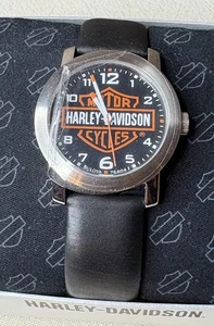 NOS NEW VINTAGE 2005 Bulova Harley Davidson Watch Tag Papers Box - Picture 1 of 8