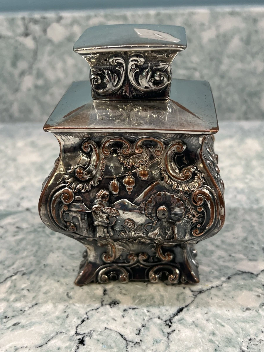 silverplate tea caddy products for sale | eBay