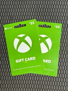 Xbox Gift Cards - Picture 1 of 2