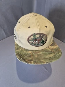 Gorra Stihl Vintage Vida Silvestre Ciervo Caza Camuflaje Snapback Papá Hecha en EE. UU. De colección - Imagen 1 de 11
