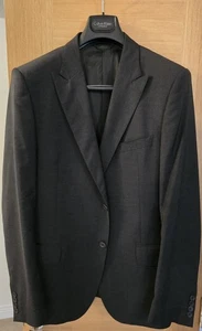 Calvin Klein Collection Men's Dark Grey Merino Wool Suit (size 40) - Picture 1 of 9