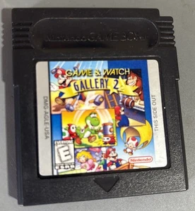 Game and Watch Gallery 2 (Nintendo Gameboy Color) Authentic - Picture 1 of 2