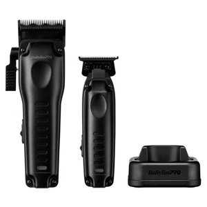 BaByliss PRO Compact Limited Edition LO PRO Clipper & Trimmer Black set - NEW - Picture 1 of 3