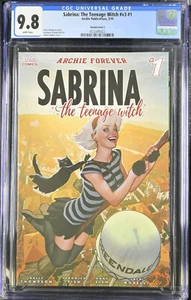 Sabrina the Teenage Witch #1 Adam Hughes Variant CGC 9.8 - Picture 1 of 3
