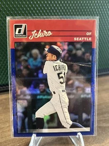 Ichiro 2023 Panini Donruss Baseball Blue Foil #266 - Picture 1 of 2