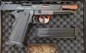 TTi Licensed Combat Master Hi-CAPA Limited Edition John Wick GBB Airsoft Pistol - Picture 1 of 11