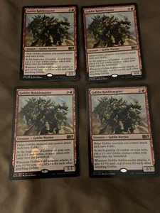 Magic Goblin Rabblemaster M15 Buy-A-Box Promo 1x x1 1 MTG Playset English EDH FS - Picture 1 of 1