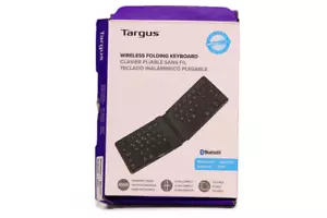 Targus - Ergonomic Foldable Bluetooth Antimicrobial Keyboard - Black - Picture 1 of 5