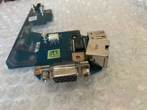 Genuine Card Ethernet USB VGA Ethernet Dell Latitude E5430 LS-7901P 04M3HJ Cabezal - Imagen 1 de 7