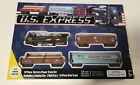 US Express Train Set 18 Pieces Battery Operated Track & Rail Cars