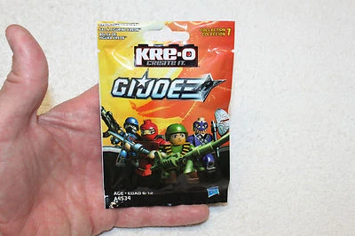 GI JOE COBRA KRE-O KREON ADVENTURE TEAM COMMANDER FIGURE -  SEALED - WAVE 1 - Image 1 of 4