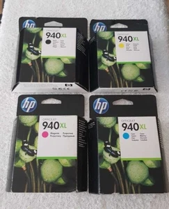 Cartuchos de tinta negros y de color originales HP 940/940XL desactualizados - Imagen 1 de 19