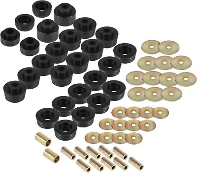 For Chevy El Camino 1978-1987 Body Mount Bushing Kit 7-132 Black (62 Pcs) - Imagem 1 de 4