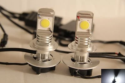 2 pcs H7 40W 4000 LM CREE COB high power led Headlight fog light DRL Super White - Image 1 of 4