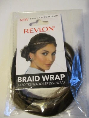 ENVOLTURA TRENZA CABELLO MARRÓN MEDIO REVLON LISTO PARA USAR POSTIZA Foto 1 de 2