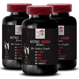 Active Energy - Stickoxid Booster - Ausdauerfluss 3 Flaschen 270 Tabletten - Bild 1 von 7
