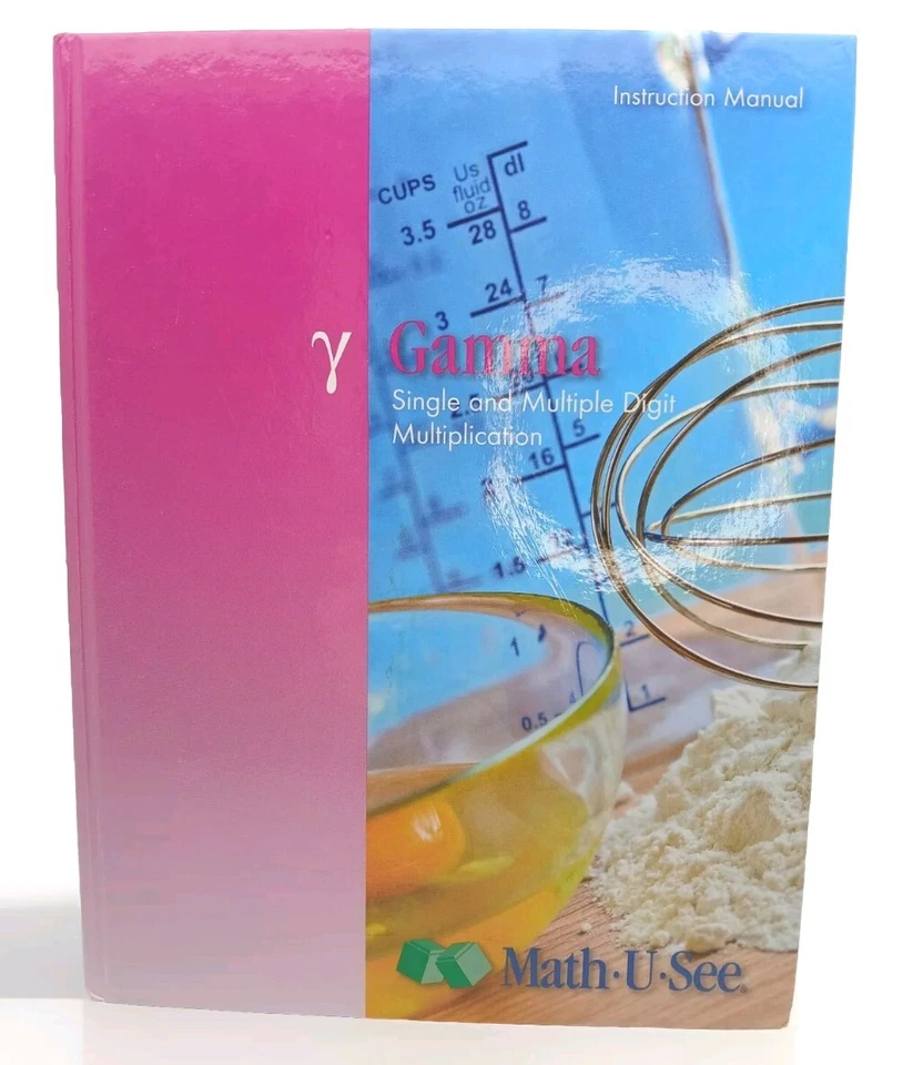 Gamma Single And Multiple Digit Multiplication Instruction Manual Only - Image 1 of 4