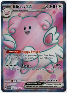 Pokemon TCG - Blissey EX 201/167 - Maschera Crepuscolare Doppia Rara - NM/M - Foto 1 di 2