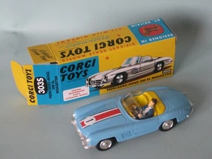 Corgi Toys 303S Mercedes-Benz 300SL azul edición 2022 en caja 95 mm LG China 303 - Imagen 1 de 3