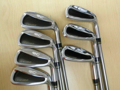 RC ROYAL COLLECTION CV-102 7PC S-FLEX IRONS SET GOLF CLUBS EXCELLENT - Image 1 of 4