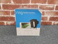 全新 ！ Ring Spotlight Cam 安全摄像机 (黑色，有线) - 1 年保修 ！