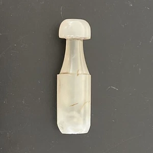 Antique jade pipe,  19th century China - Qing dynasty - Picture 1 of 9