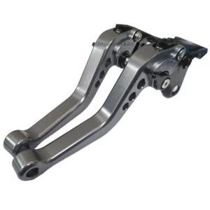 Short Titanium Clutch & Brake Levers For Triumph Tiger 1200 Explorer 2012-2022 - Picture 1 of 6