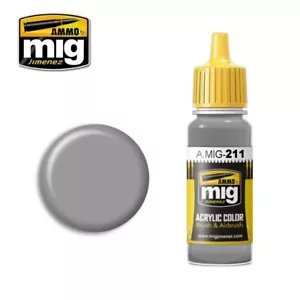 AMMO-FS 36270 GRIS MEDIO Hiqh pintura calidad para Cepillos/Aerógrafo 17ml AMIG0211 - Imagen 1 de 1
