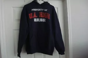 Eigentum U.A. High Hoodie, Hero Academia Kapuzenpullover handwärmende Taschen vorne - Bild 1 von 2