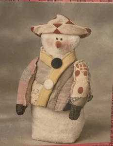 Vtg Rare Homespun Crafts SNOWBALL SAMMY SNOWMAN Sewing 1994 pattern #HCP-106 - Picture 1 of 5