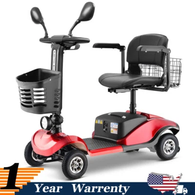 Scooter de Movilidad Plegable 350W para Adultos Todo Terreno 12V 20AH para Mayores Adultos Foto 1 de 4