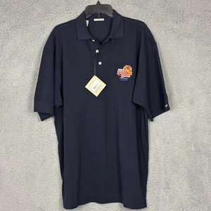 2004 NCAA Final Four Polo Shirt Men’s Large Dark Navy San Antonio Duke Cutter - Picture 1 of 16