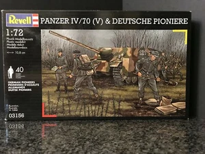 ✰ JAGDPANZER PANZER IV/70 & Pioneers (German CBE’s) 1/72 Revell/MATCHBOX - Picture 1 of 7